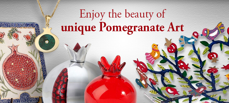 Pomegranate gifts for Rosh HaShanah