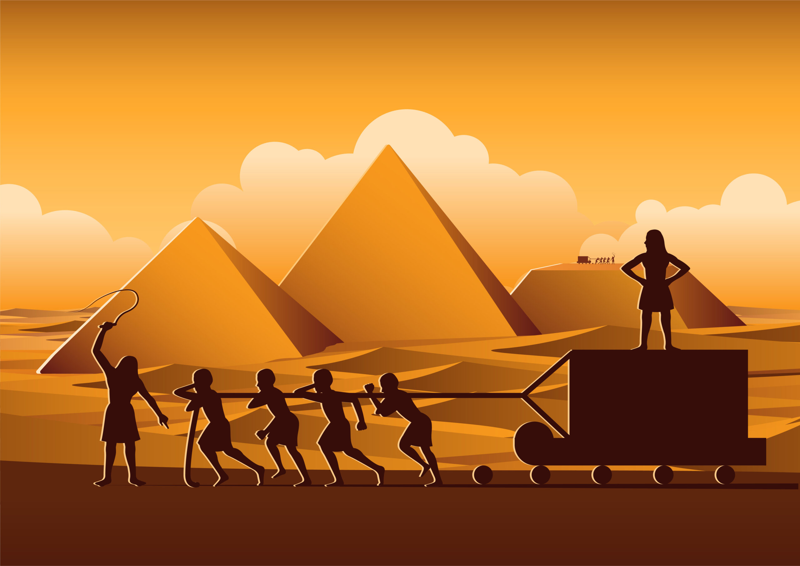 Israel enslaved in Egypt