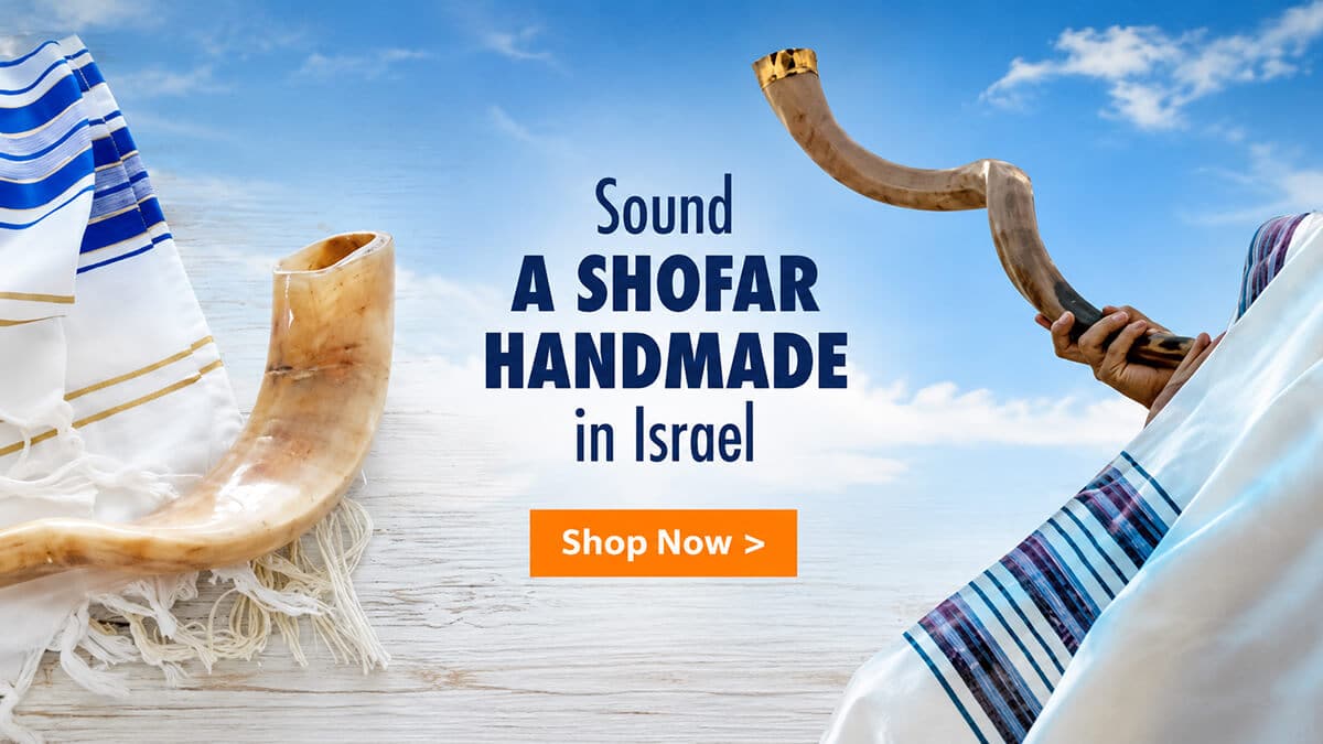 Handmade shofar