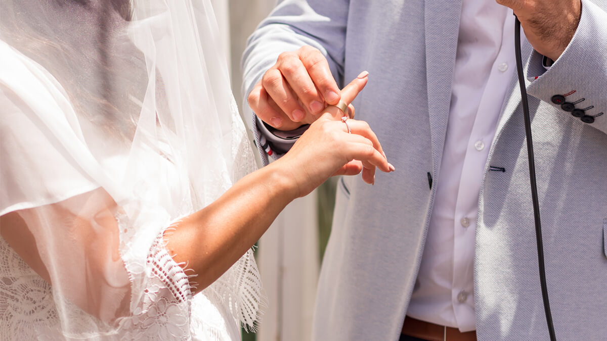 Jewish wedding