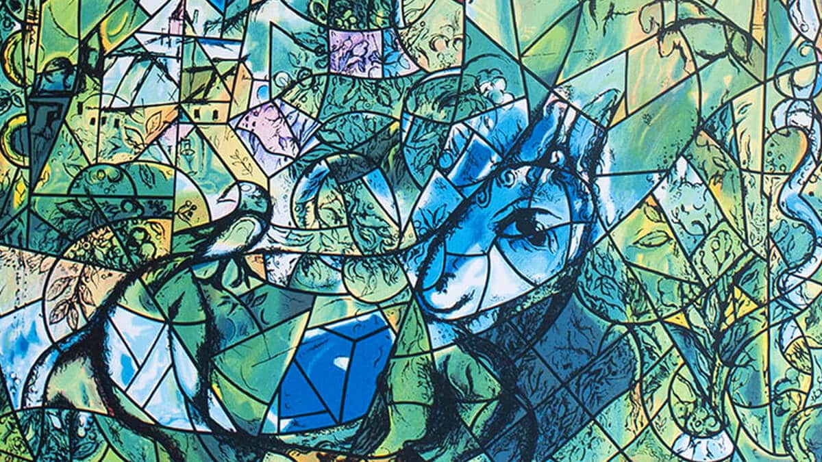 Chagall window Naphtali