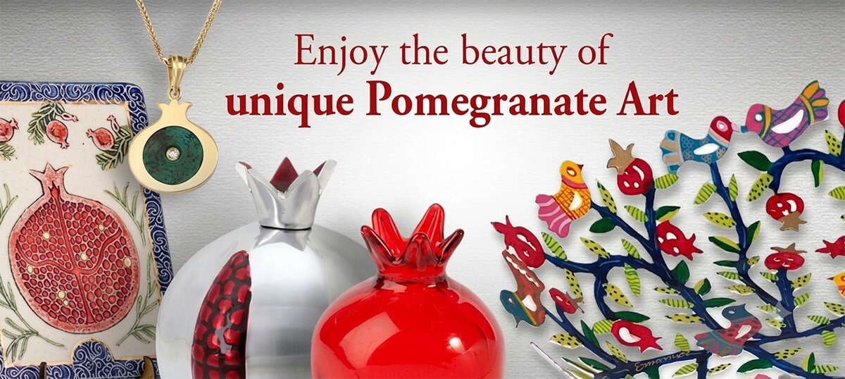 Pomegranate gifts from Israel