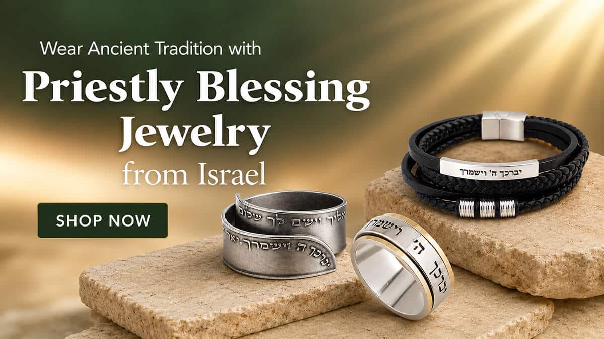 Priestly blessing jewelry
